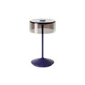 Produktbild: Numotion Akku Glasleuchte Sigor Tischleuchte IP 54 Pflaumenblau 265mm 2,2W FlexMood 2200K/2700K 171lm Ra85 dim