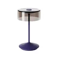 Produktbild: SIGOR Akku-Glasleuchte Numotion 265mm pflaumenblau Tischleuchte 2,2W FlexMood 2200K/2700K IP54 Ra85 dimmbar