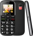 Produktbild: Handy Seniorenhandy Mobiltelefon mit großen Tasten und ohne Vertrag 0.08 MP, Li-Ion 1000 mAh Kamera Handy Mit SOS Notruftaste Einfache Schwarz Retoo