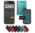 Produktbild: CASIO Taschenrechner fx-87DE X inkl. Schutztasche Türkis & Fachbuch (80 Seiten, DIN A5)