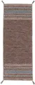 Produktbild: carpetfine Teppich Kelim Azizi, auch als Läufer erhältlich, rechteckig, Höhe: 5 mm, handgewebt, Baumwolle, Wendeteppich mit Fransen, Fleckerl, Wohnzimmer