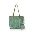 Produktbild: PiP Studio Handtasche Damentasche Shopper Medium Kyoto Festival, Farbe:Grün, Artikel:-green