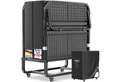 Produktbild: KESSER Gästebett 200x90cm Klappbett faltbares Reisebett mit Metallrahmen für Erwachsene (Metall Bett inkl. Matratze aus Memory-Schaum, Räder & Schutzhülle) Mobiles Bett belastbar bis 250kg mit abnehmbarem Bezug