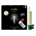Produktbild: Kabellose LED Christbaumkerzen Krinner Lumix SuperLight Metallic 12er Basis-Set