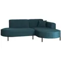 Produktbild: Kaiser Möbel Ecksofa, Blau, Textil, 4-Sitzer, L-Form, 236x165 cm, Wohnzimmer, Sofas & Couches, Wohnlandschaften, Ecksofas