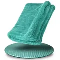Produktbild: Nuke Guys Microfaser Auto Trockentuch - Gamma Dryer S bis XXL Mikrofasertuch (Microfaser, 40x60 cm, 1-tlg., Gamma Dryer L - Mint - 40x60cm 1400GSM) grün 40 cm x 60 cm