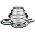 Produktbild: Tefal Ingenio by Jamie Oliver 9-teiliges Set, L95691 - Silber