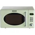 Produktbild: WOLKENSTEIN Retro Mikrowelle Mikrowellenherd WMW720 SG Grün 700 Watt B-Ware