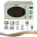 Produktbild: Wolkenstein RETRO Mikrowelle 20l Grün 8 Autoprogramme Timer Kochen Dämpfen 700W