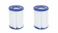 Produktbild: Bestway 2er Set Filterkartuschen Ersatz Pool Filterpatrone Filterpumpe Gr.II