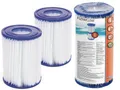 Produktbild: FILTER FÜR POOLPUMPE TYP II - BESTWAY 2 STK
