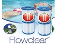 Produktbild: 4 Stück Filter Filterkartusche Poolfilter Filterpumpe Pool Gr 2 II Bestway 58094