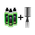 Produktbild: Gummy Professional Kräuter Haar Tonic 250 ml 3x + Haarkamm