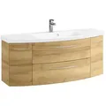 Produktbild: Pelipal Waschtischkombi Cassca, Eiche, Metall, 2 Fächer, 2 Schubladen, 121 cm, Made in Germany, hängend, Typenauswahl, Badezimmer, Waschbecken & Armaturen, Waschtische