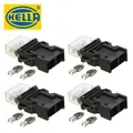 Produktbild: 4x Auto UNIVERSAL Flachstecker Sicherungs-Halter Stecker Halterung 8JD005235002