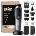 Produktbild: Braun Series 7 AIO7585 Trimmer- und Rasiererset 18-in-1 für Kopf