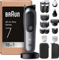 Produktbild: Braun Series 7 AIO7585 Trimmer-Set 18-in-1 für Kopf-, Bart- und Körperhaare
