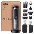 Produktbild: Braun Series 7 AIO7585 Multigroom Barttrimmer Nasenhaartrimmer 120 Min Akku