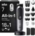 Produktbild: Braun All-in-One Series 7, 18-in-1 Multigroom, Barttrimmer AIO7585, Grau