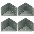 Produktbild: Bettwinkel Eckverbinder Stahl Winkel - 4 Stk