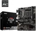 Produktbild: MSI A520M Pro Mainboard AMD Ryzen A520 Sockel AM4 ATX DDR4 M.2 USB 3.0 7.1 Sound