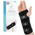 Produktbild: Health Press Handgelenkbandage Karpaltunnelbandage schwarz S - Links