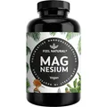 Produktbild: Magnesium hochdosiert Kapseln - 365 Stück Jahresvorrat - 664mg je Kapsel davo...