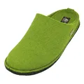 Produktbild: HAFLINGER Flair Soft Filzpantoffeln aus Wollfilz Hausschuh Grasgrün, Gr. 45