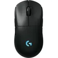Produktbild: Logitech G PRO 2 LIGHTSPEED Gaming Maus – kabellos, beidhändig, schwarz