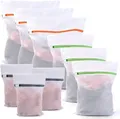 Produktbild: Kaycolin Wäschenetz für Waschmaschine 9 Stück Wäschebeutel Wäschenetze, wäschesack Waschmaschine Laundry Bag, Geeignet für Mäntel, Pullover, Hemden, Socken, Jeans, Plüschtiere usw, Grau,grün
