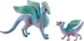 Produktbild: Schleich SPIELTIERE, -FIGUREN UND ZUBEHÖR bayala® Blütendrachenmama und Baby