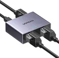 Produktbild: UGREEN LAN Splitter 1 auf 2 1000Mbps Ethernet Splitter LAN Switch 2 Port Type-C