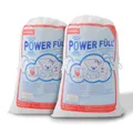 Produktbild: POWER FÜLL Füllwatte | 2 x 1,25 kg - Stopfmaterial | Füllmaterial für Stofftiere & Kissen | Waschbar bei 95°C | (2.5, Kilogramm)