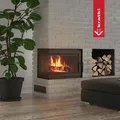 Produktbild: Kamineinsatz Gusseisen KRATKI SIMPLE links 8 kW Ø 180