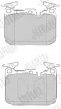 Produktbild: JURID 573602J Bremsbelagsatz, Scheibenbremse für BMW