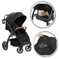 Produktbild: Hauck Uptown Buggy/ Kinderwagen Kollektion 2025, Farbe: Melange Black