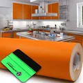 Produktbild: 10m Oracal 631 Matt 034 Orange 63cm Plotterfolie + 3M Rakel Möbelfolie
