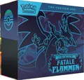 Produktbild: Pokémon-Sammelkartenspiel: Top-Trainer-Box Mega-Entwicklung – Fatale Flammen (1 Vollbild-Promokarte, 9 Boosterpacks & Zubehör)