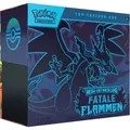 Produktbild: Pokémon Fatale Flammen Top-Trainer-Box TTB – TCG Sammelkarten Deutsch – Exklusiv
