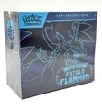 Produktbild: Pokémon Mega-Entwicklung Fatale Flammen Top Trainer Box Sammelkarten Deutsch NEU