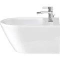Produktbild: Duravit Wand-Bidet D-NEO m ÜL m HLB 1 Hahnloch inkl. Durafix weiss (2294150000)