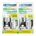 Produktbild: Heitmann Entkalker 3362, Bio Schnell-Entkalker, Entkalker-Pulver, für 2 Anwendungen, 50g