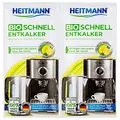 Produktbild: Heitmann BIO Schnell-Entkalker: Natürlicher Universalentkalker für Kaffeemaschinen, Wasserkocher, Eierkocher, 2 x 25 g, 1er Pack
