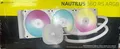 Produktbild: Corsair NAUTILUS 360 RS ARGB Wasserkühlung 360mm Weiß NEU L3