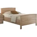 Produktbild: Seniorenbett Komfortbett höhenverstellbar Eiche Sonoma Nachbildung 100x200 - Braun
