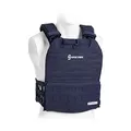 Produktbild: Capital Sports Battlevest 2.0 Gewichtsweste - Weight Vest mit hohem Komfort, Trainingsweste mit optimaler Polsterung, inkl. 4 Gewichtsplatten: 2x 2,6 kg & 2x 4,0 kg (13,2 kg), blau