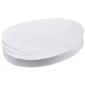 Produktbild: Franken UMZ111909 Moderationskarte - Oval, 190 x 110 mm, weiß, 500 Stück