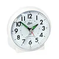 Produktbild: Großer Funkwecker Funkuhr Beleuchtung Snooze Analog Weiß - MAGIC 1897-0M