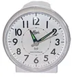 Produktbild: Atlanta Großer Funkwecker Funkuhr Beleuchtung Snooze Analog Weiß -MAGIC 1897/0 M