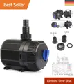 Produktbild: Umweltfreundliche Wasserpumpe für Teich und Aquarium, 2300L/H, 35W, ABS-Material